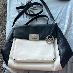Black & white Michael Kors purse!